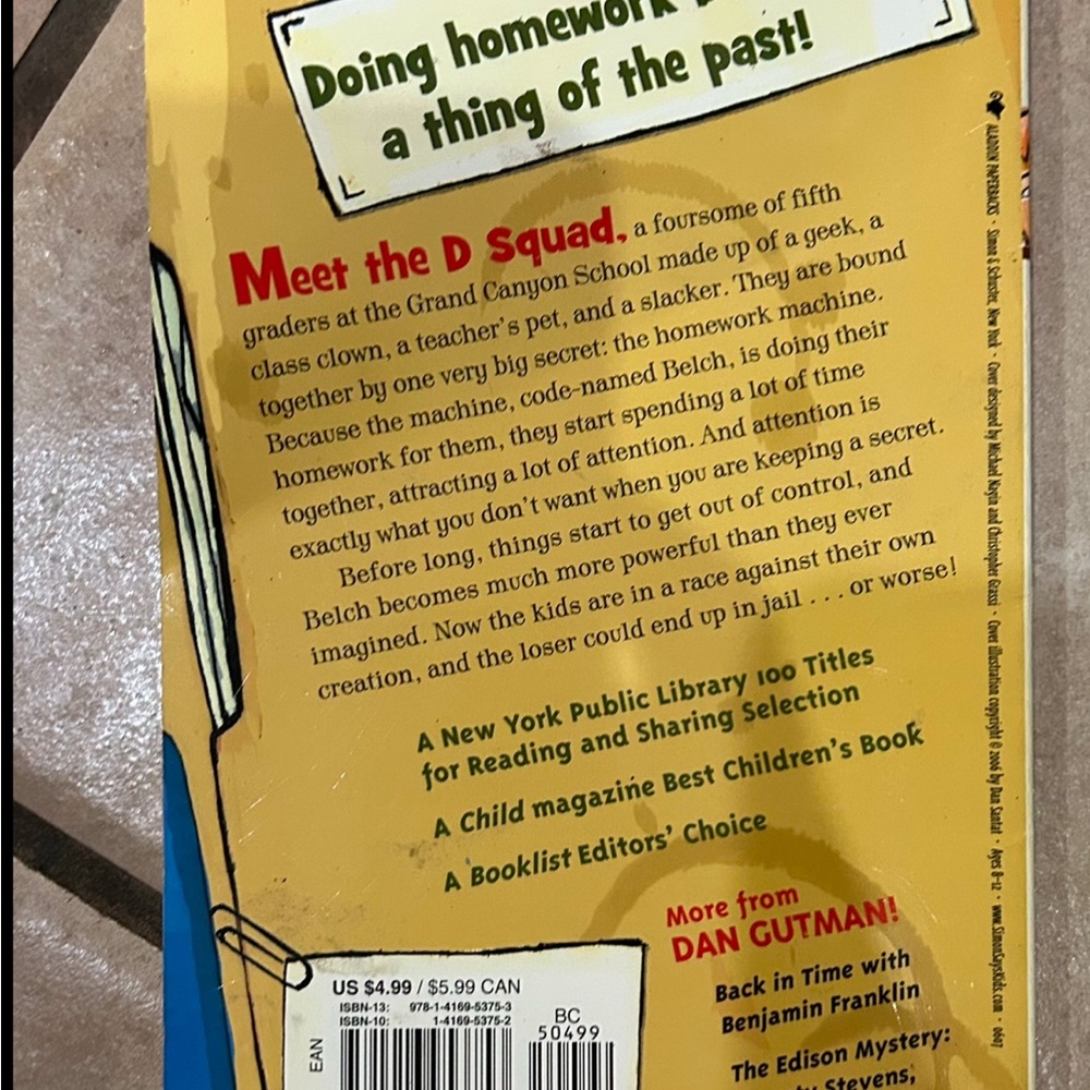 The Homework Machine Book - Picture 2 of 2